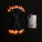 MULTI-SPARKING Battery Operated Halloween Lights 16ft 50 LED Mini String Lights for
