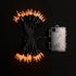 MULTI-SPARKING Battery Operated Halloween Lights 16ft 50 LED Mini String Lights for
