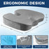 Generic Tailbone Gel Memory Foam Layer Wheelchair Cushion - Wheelchair Office Chair, Kitchen Chair, Car Seat - Pressure