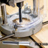 3" 1/2" 2-Flute Extra Long Straight Plunge Router Bit Shank, Carbide-Tipped Bit for Deep Wood Grooving, Slotting & CNC