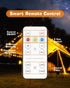 Remote Control Battery Operated Light Bulb, 1800K