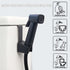 Set, Handheld Bidet Sprayer for Toilet, Lockable Push Button, High Pressure Bathroom Sprayer, Cloth Diaper & Personal