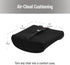 Mind Reader Lumbar Support Cushion with Air-Cloud Memory Foam, Ergonomic Lower Back Pillow for Office Chair and Car