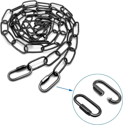 ECUDIS 6 50 5 Inches Heavy Duty Canopy Kit and Feet Pendant Light Fixture Chain for Chandelier or Swag Light Fixtures