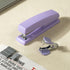 Deli Desktop Stapler - Office Stapler with 25 Sheet Capacity, Includes 1000 Staples and Staple Remover (Purple)