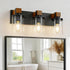 Ablwigh 3-Light Farmhouse Bathroom Light Fixtures, Black Bathroom Vanity Light Fixtures Over Mirror,