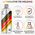 Metal Repair Glue, 2 Pack Professional Grade Heavy Duty for Metal, Plastics, Ceramics, High-Temperature Epoxy