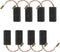 4 Pairs Angle Grinder Carbon Brushes - 5x8x17mm Compatible with Bosch Power Tool Accessories