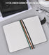 Blank Journal Notebook, A5 Hardcover Leather Sketchbook, 200 Pages Thick Paper for Drawing & Writing