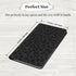 Qindaiwen Server Book Organizer with Zipper Pocket, PU Leather Restaurant Guest Check Presenters Card Holder