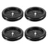 SynHHergyx 4Pcs Rubber Grommets for Wiring, 2 Inch Black Wire Grommet 1-11/16" ID