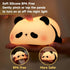 Cute Duck Lamp,Fun Lying Flat Duck Panda Night Light,LED Squishy Animal Novelty Lamp,Toddler Baby Night Light