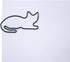Cat Shaped Paper Clips, 100 Count, Great for Collectors or Animal Lovers, Comes in Silver Tin