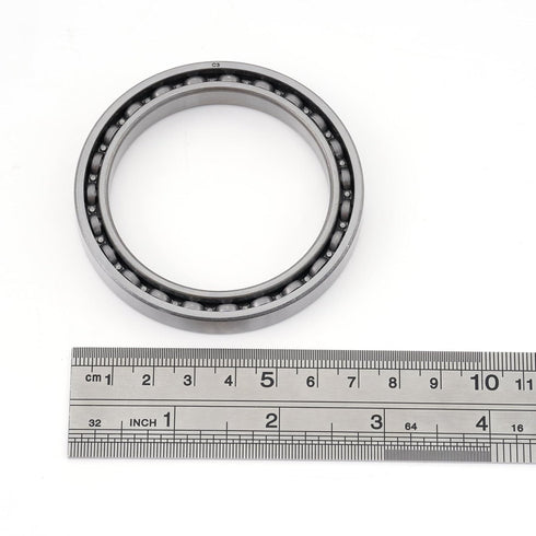 XIKE 1 Pcs 6811 C3 Deep Groove Bearing 55x72x9mm, Chrome Steel Open C3 Clearance for Industrial Equipment