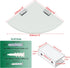 1 SAYAYO Glass Corner Shelf for Wall, Tempered Floating Glass Shelves for Bathroom Pcs, Clear