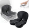 ZHZKGMLBVB Memory Foam Seat Cushion L Shaped Ergonomic Design Orthopedic Cushion for Office