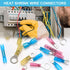 Tnisesm 285Pcs Heat Shrink Wire Connectors, Waterproof Insulated Automotive Marine Electrical Terminals Kit