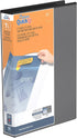 Heavy-Duty Portrait Legal View 3-Ring Binder, Angle D Ring, 14 Inches by 8 1/2 Inches, Black, 1.5 Inch (95021P)
