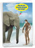 NobleWorks -1 Funny Birthday Card for Men - Inappropriate Humor, Hilarious Birthdays, Breathe Through that Thing 9982