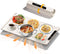 Food Warming Mat, 26'' x 15'' Electric Silicone Warming Tray with 11-Temp