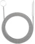 Extra-Thick 61-Inch Drain Brush, Stronger Spring Stainless Steel and Nylon Pipe Cleaner for Flexible, Curved & Slim