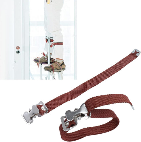 ZJchao 1 Pair Drywall Stilts Leg Straps, Comfort Drywall Stilts Firm Leg Band Straps Drywall Stilt Replacement Parts for Street Performance Home Improvement High Wall