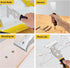 3Pcs Putty Knife Set - 2" 4" Stainless Steel Spackle Knives for Repairing Drywall and Applying Putty, Plaster, Cement