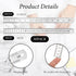 Macarrie 30 Pieces 12 Inch Metal Ruler, Stainless Steel Rulers with Imperial Metric Measurements for School Office Home