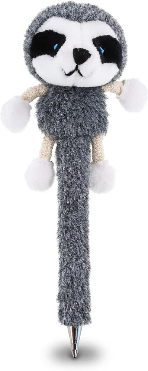 DolliBu Sloth Plush Pen Cute & Soft Stuffed Animal Ballpoint Novelty Pen