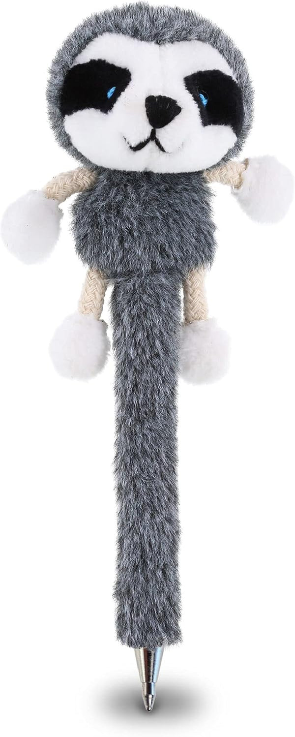 DolliBu Sloth Plush Pen Cute & Soft Stuffed Animal Ballpoint Novelty Pen