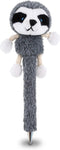 DolliBu Sloth Plush Pen Cute & Soft Stuffed Animal Ballpoint Novelty Pen
