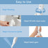 3 IPX7 Portable Bidet for Travel - Rechargeable Electric Travel Bidet Peri Bottle with Adaptor & Speed Modes