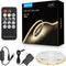 MEWOR COB LED Strip Light with Remote, 16.4ft, 3000K Dimmable, Warm White LED