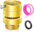 Fine Thread Vacuum Breaker - PK1390 1-1/16" Female No Lead Brass - Self-Draining Hose Bib Vacuum Breaker