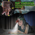 Kids Dinosaur Headlamp Flashlight - Rechargeable LED Headlights with Roar & Silent Mode, T-Rex Toys