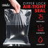 6" 10" Pack 1000, 2 Dirose x Clear Reclosable Poly Bags of Mil Thickness Resealable Plastic Zip Bags for Snacks