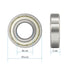 R1660ZZ 10 PCS Deep Groove Ball Bearing 6×16×5mm Double Metal Shielded Ball Bearing Chrome Steel P0 Z2 Bearing for Industrial Machine,Power Tools and Mechanical Equipment