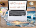 WB WEIRDBEAST 4-in-1 Set, Large Gaming Mouse Pad, Keyboard Wrist Rest Pad & Wrist Support Mousepad Extended Desk Pad