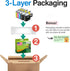 Limeink Compatible Ink Cartridges Replacement for Brother LC20e, 5 Pack for MFC-J985DW, J5920DW, J775DW, J985DWXL