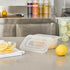 1 Pack 1/9 Commercial Restaurantware Food Storage Container Lid Fits Size Food Pan Polypropylene Plastic Cover Clear