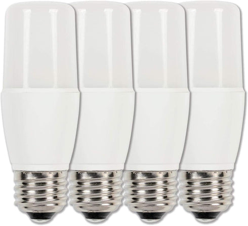 Westinghouse 3319920 60-Watt Equivalent T7 Bright White LED Light Bulb, Medium Base, 4 Count