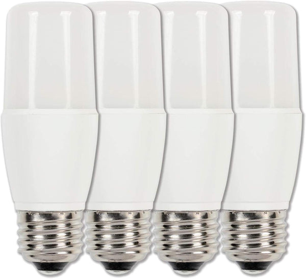 Westinghouse 3319920 60-Watt Equivalent T7 Bright White LED Light Bulb, Medium Base, 4 Count
