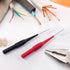 OIIKI 2Pcs 0.7mm Test Probe Pins, Non-Destructive Insulation Wire Piercing Needle, Black & Red
