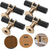 10pcs TEHAUX Stylish Cabinet Door Handles Zinc Alloy Knobs Pulls Versatile for Kitchen Dresser Tv Stand