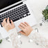 Elbow Gel Wrist Rest for Keyboard and Mouse Transparent White Sea Star Pad Cushion Ergonomic Cute Clear Cool Mouse