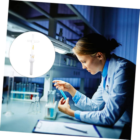 Mobestech Glass Tissue Homogenizer, 3pcs Tissue Labs Glassware Accessory for Cell Tissue Homogenizer Labs Supplies