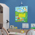 Magnetic Learning Calendar with Weather Station, 55 PCS, Wall Mountings Ready, 15” x 12”