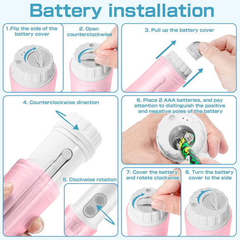 Portable Electric Bidet for Travel - Toilet Sprayer for Personal Hygiene Cleaning, Soothing Postpartum Care