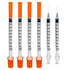 29 Gauge 1cc 1/2 Inch Syringes, Individually Wrapped Package of 30