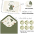 50 Pack 50 Sage Green Baby Shower Thank You Cards with Envelopes for Guests, Thank You Cards Bulk Blank Inside